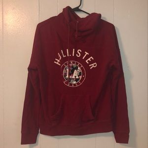 HOLLISTER: red hoodie